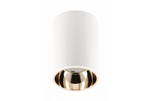 Decor Plafondarmatuur ARIES PC 73x105mm IP20 max 20W rond wit/goud. 1208963819