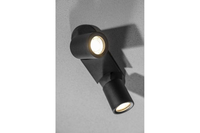 Decor Plafondlamp armatuur BLINK AC220-240V 50/60 Hz GU10 max. 20W*2 IP20 dubbel zwart 1208963842