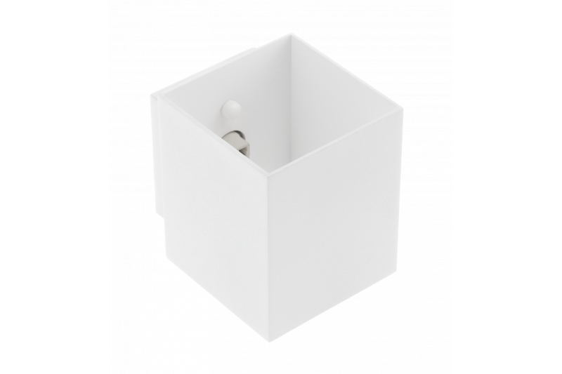 Decor Wandarmatuur CAMPIONE aluminium G9 IP20 max. 40W IP20 vierkant wit. 1208963850