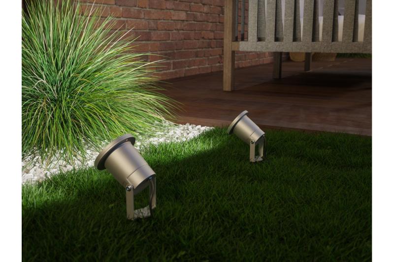 Decor Tuinarmatuur DIEGO GU10 MAX. 35W IP65 AC220-240V 50/60Hz grijs. 1208963866