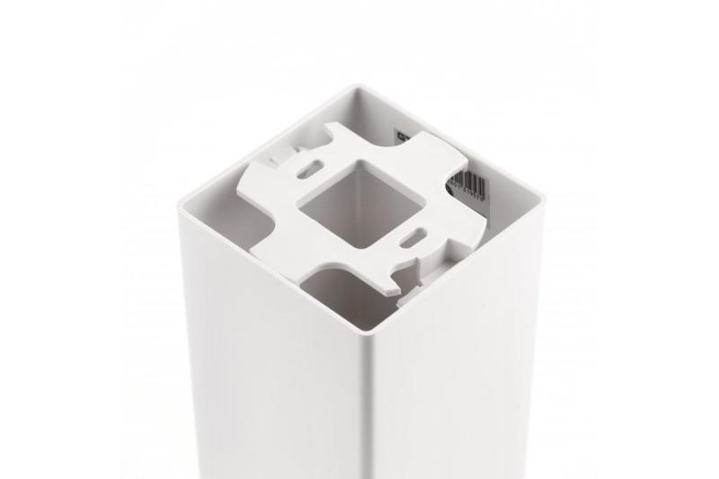 Decor Plafondlamp armatuur RESTO PC 80x80x125mm IP20 max 20W vierkant wit. 1208963988