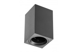 Decor Lamp oppervlak gemonteerd SENSA MINI aluminium 70x70x115 IP20 max 50W vierkante zwarte behuizing. 1208964015