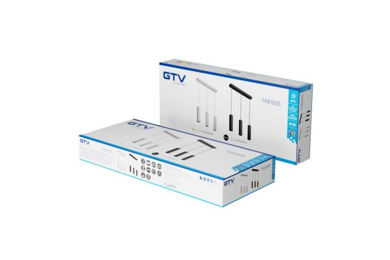 Decor TRESOS hanglamp 3xGU10 aluminium IP20 max. 3x20W 1208964028