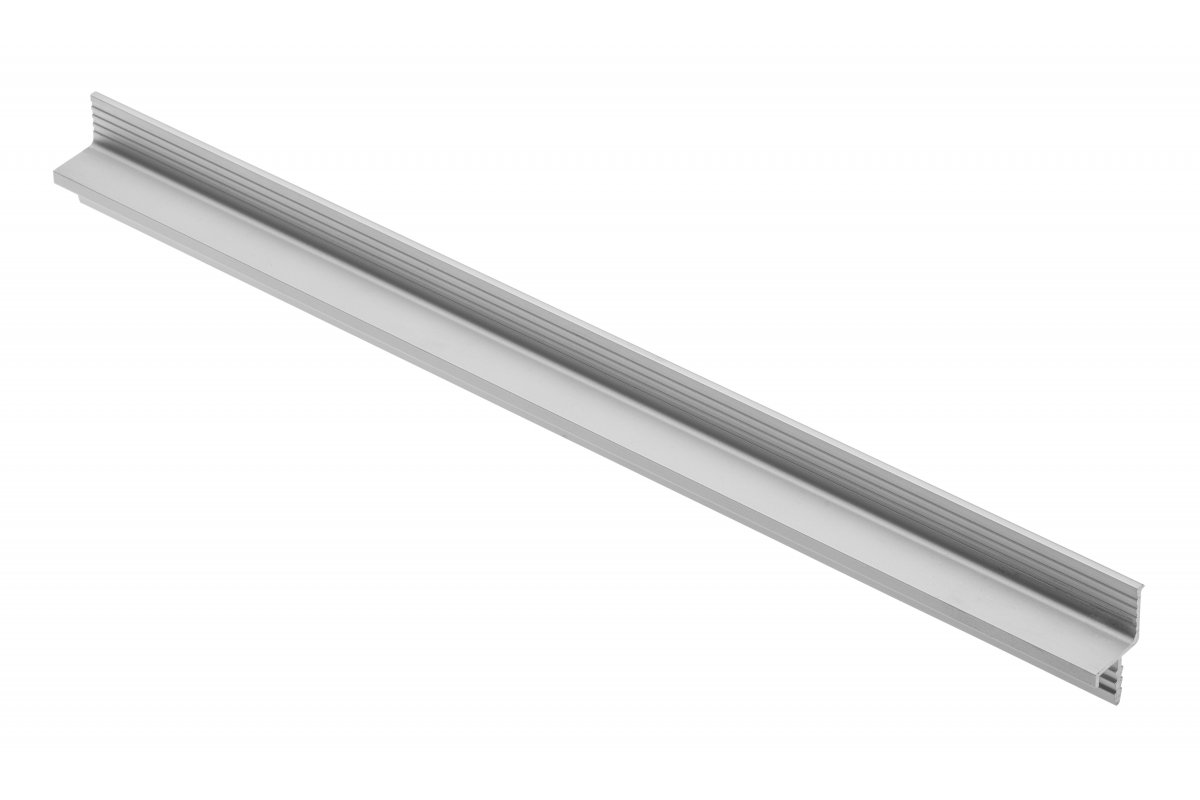 Aluminium profile studded L, 3.5 m, anodized 1208964056 - Productafbeelding