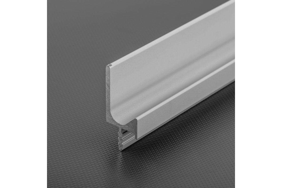 Aluminium profile studded L, 3.5 m, anodized 1208964056 - Productafbeelding 4