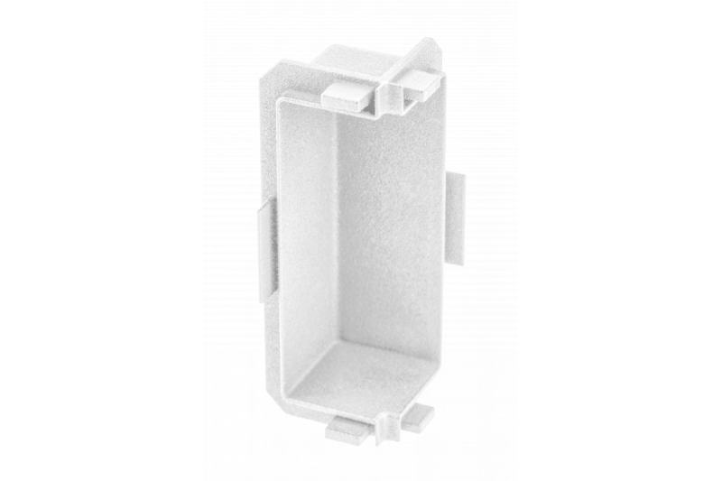 VELLO internal connector C profile, white, (10 pcs/op.) 1208964150