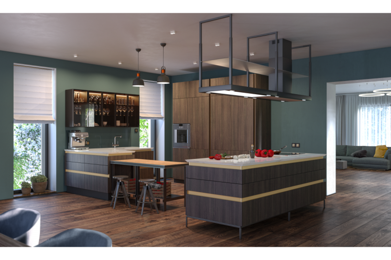 External connector VELLO profile C, black, (10 pcs/op.) 1208964156