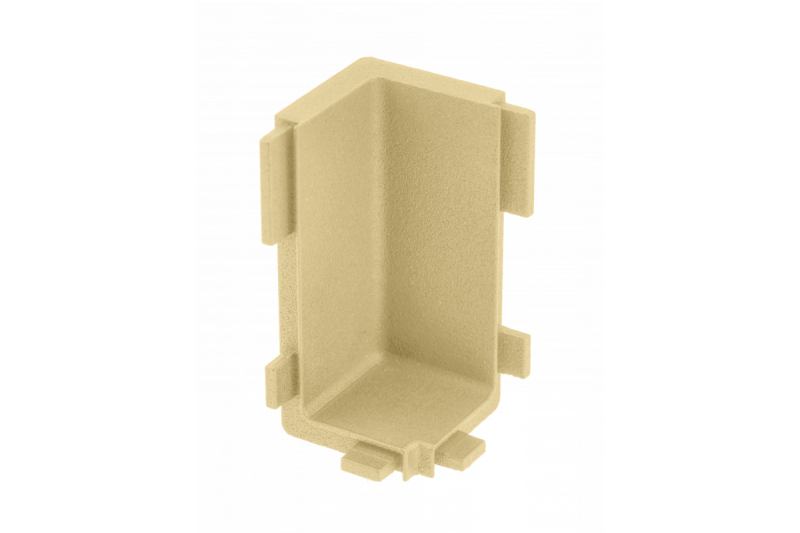 VELLO internal connector L profile, gold, (10 pcs./op.) 1208964162