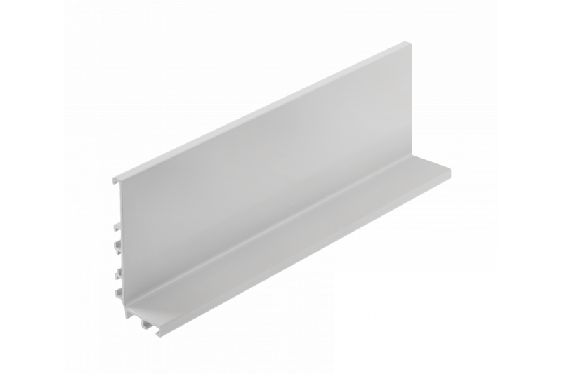 Aluminum profile, handleless system VELLO with LED function, L, white, length 3 m 1208964219
