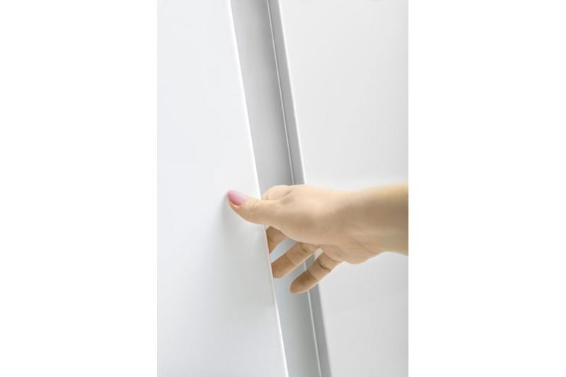 Aluminum profile, handleless system VELLO, T two-sided, silver, length 3 m 1208964226