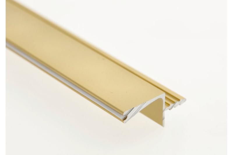 GTV VELLO profile, handleless system, wreath, L=3000 mm, 18 mm, Al, gold 1208964241