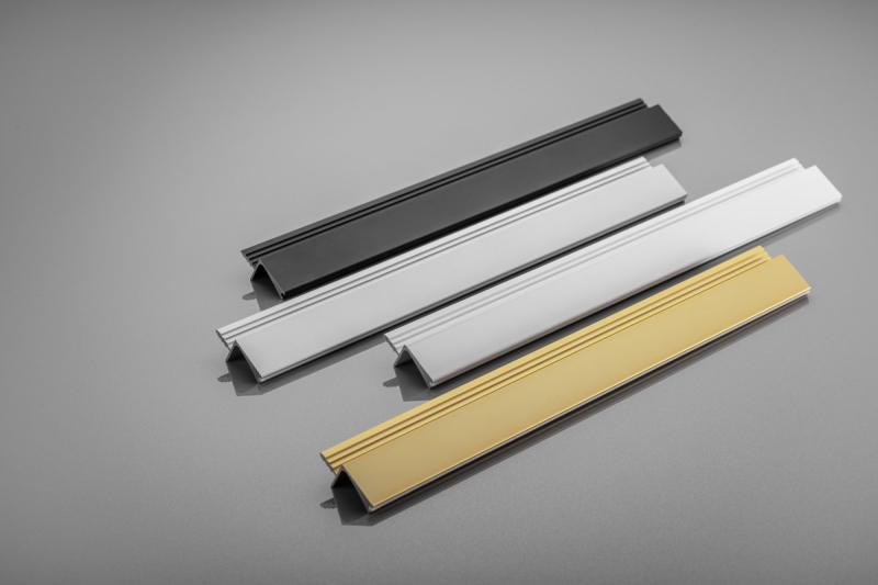 GTV VELLO profile, handleless system, wreath, L=3000 mm, 18 mm, Al, gold 1208964241