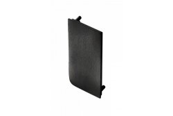 End cap for L profile - full, VELLO handleless system with LED function, black left (10 pcs / pack) 1208964318