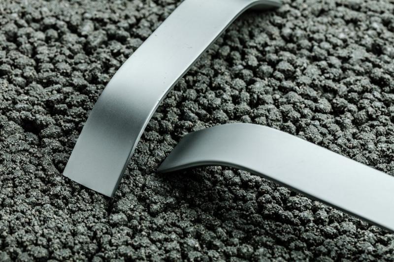 Aluminium handle 337 C=128mm aluminium 1208965421