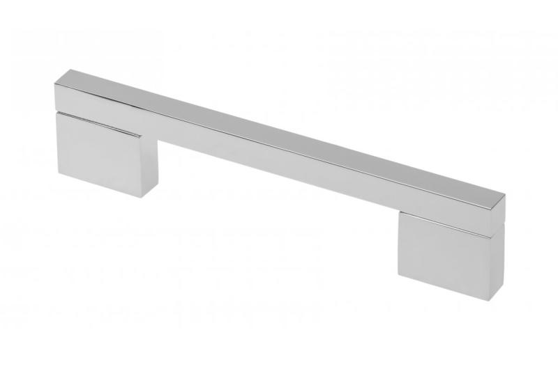 Aluminium handle A18 C=128mm chrome 1208965458