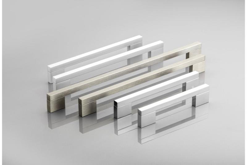 Aluminium handle A18 C=128mm chrome 1208965458