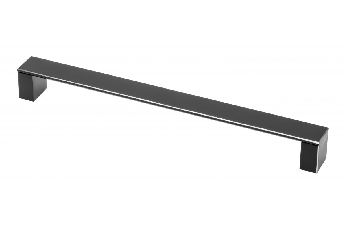 Aluminium handle ARES C=256mm black 1208965477 - Productafbeelding