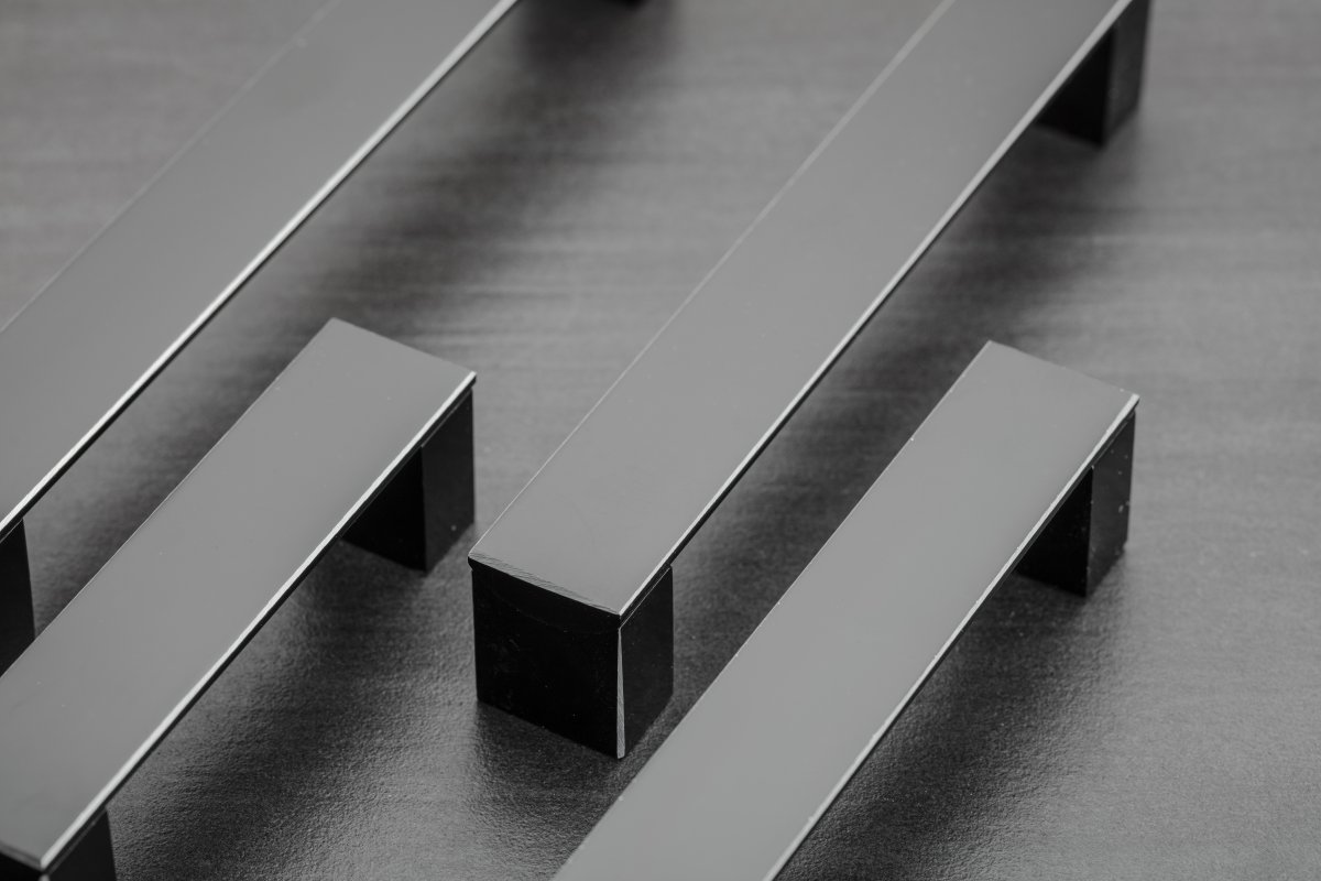 Aluminium handle ARES C=320mm black 1208965478 - Productafbeelding 4