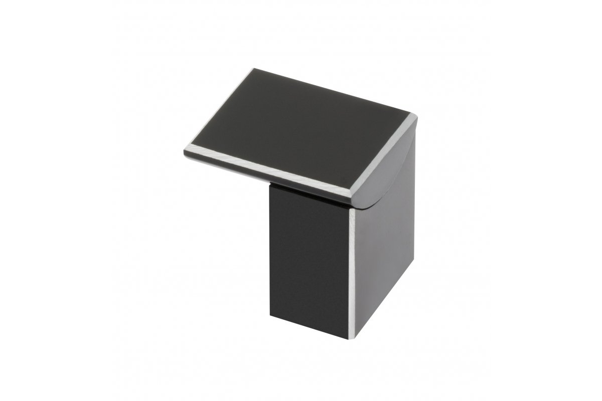 Aluminium knob ARES l=30mm black 1208965479 - Productafbeelding
