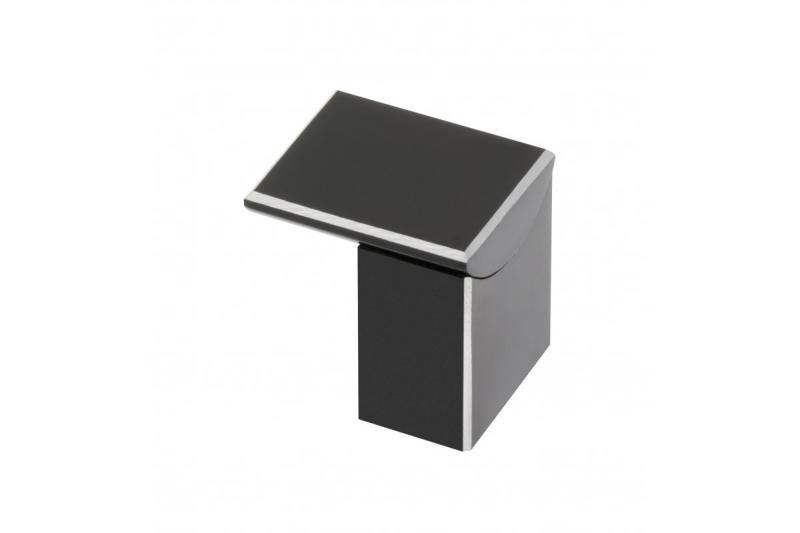 Aluminium knob ARES l=30mm black 1208965479