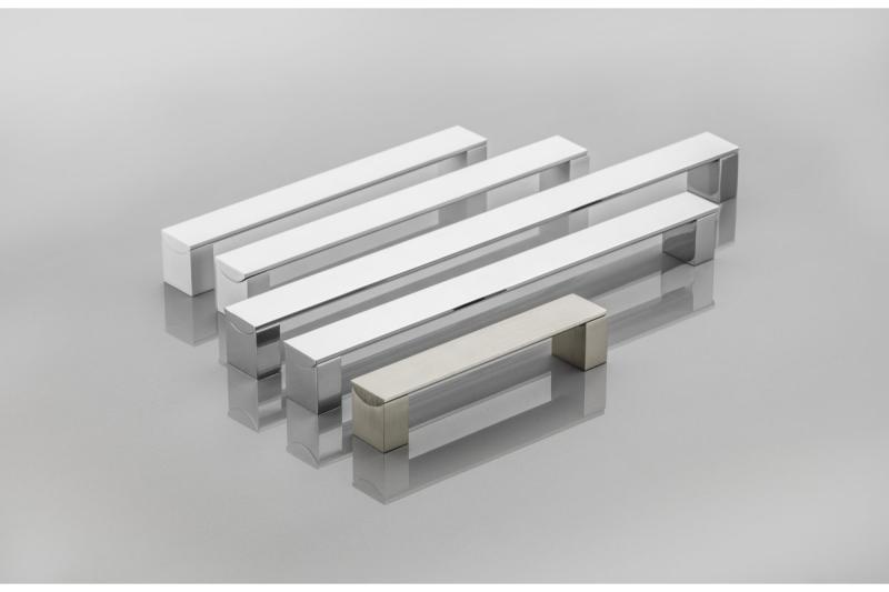 Aluminium handle B337 C=160mm aluminium 1208965497