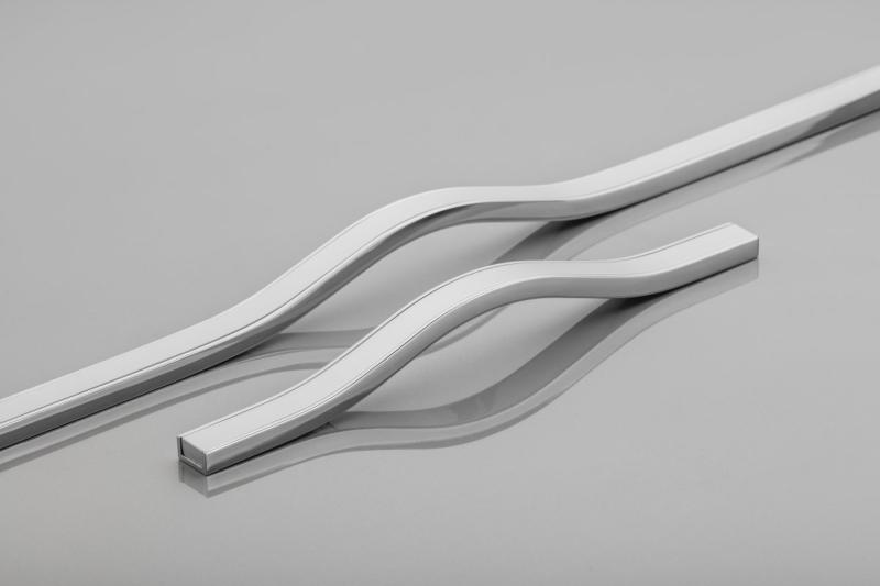 Aluminium handle DOPPIO C=416mm chrome 1208965510