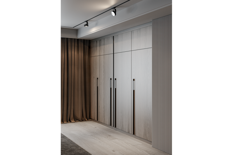 Aluminium handle EXTEND, L=1200 mm, matt black 1208965512