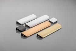 Aluminium handle HEXA C=32 mm brushed gold 1208965542