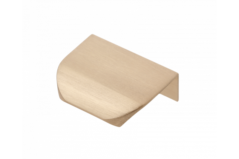 Aluminium handle HEXA C=32 mm brushed gold 1208965542