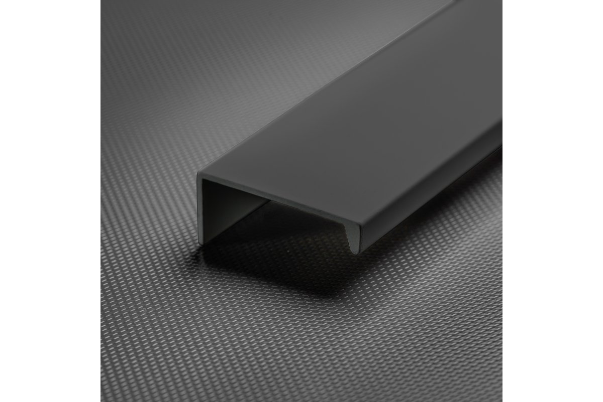 Aluminium handle HEXI double spacing 96-128mm/150mm matt black 1208965559 - Productafbeelding 3