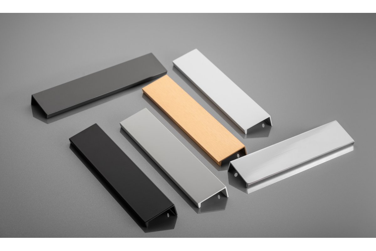 Aluminium handle HEXI double spacing 96-128mm/150mm matt black 1208965559 - Productafbeelding 4