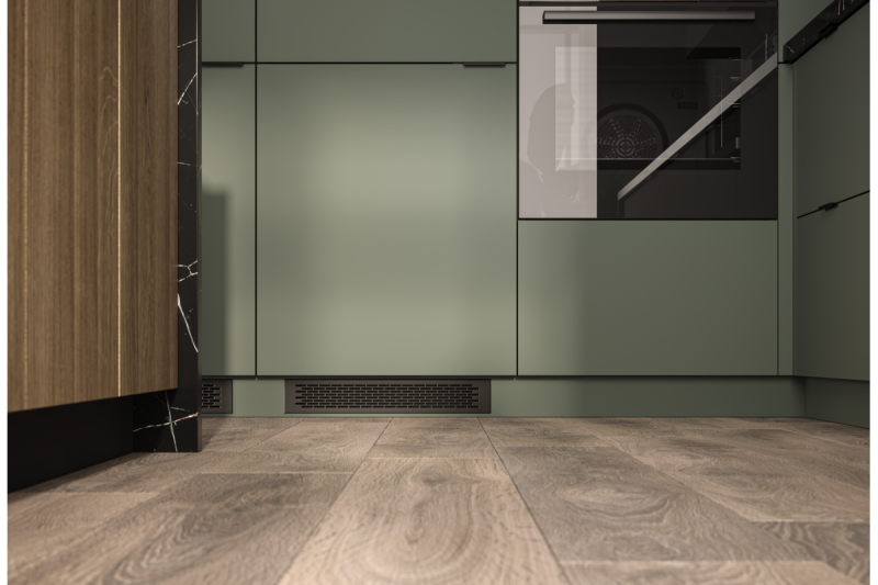 Aluminum handle HEXI (matte black) 160mm / 190mm 1208965564