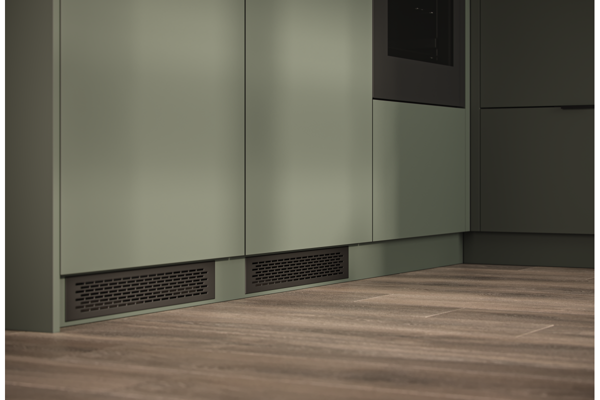 Aluminum handle HEXI (matte black) 256mm / 290mm 1208965578 - Productafbeelding 6