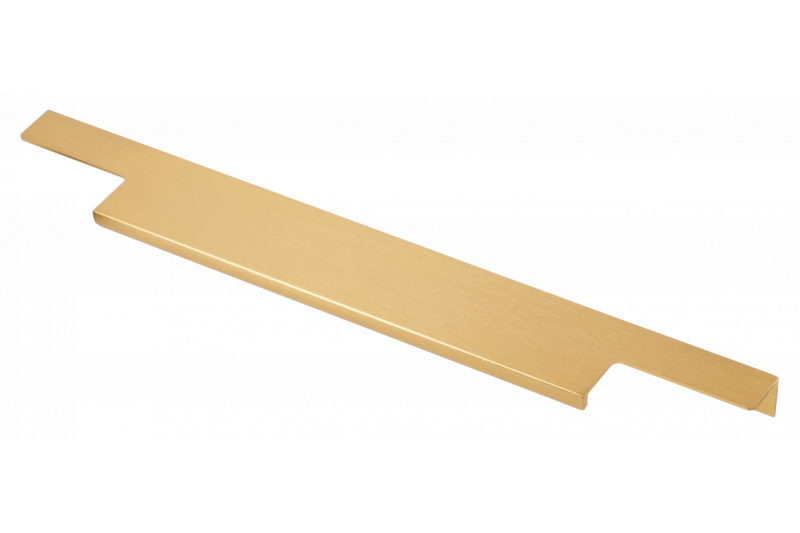 Aluminum handle LIND C = 320/396/18 mm brushed gold 1208965614