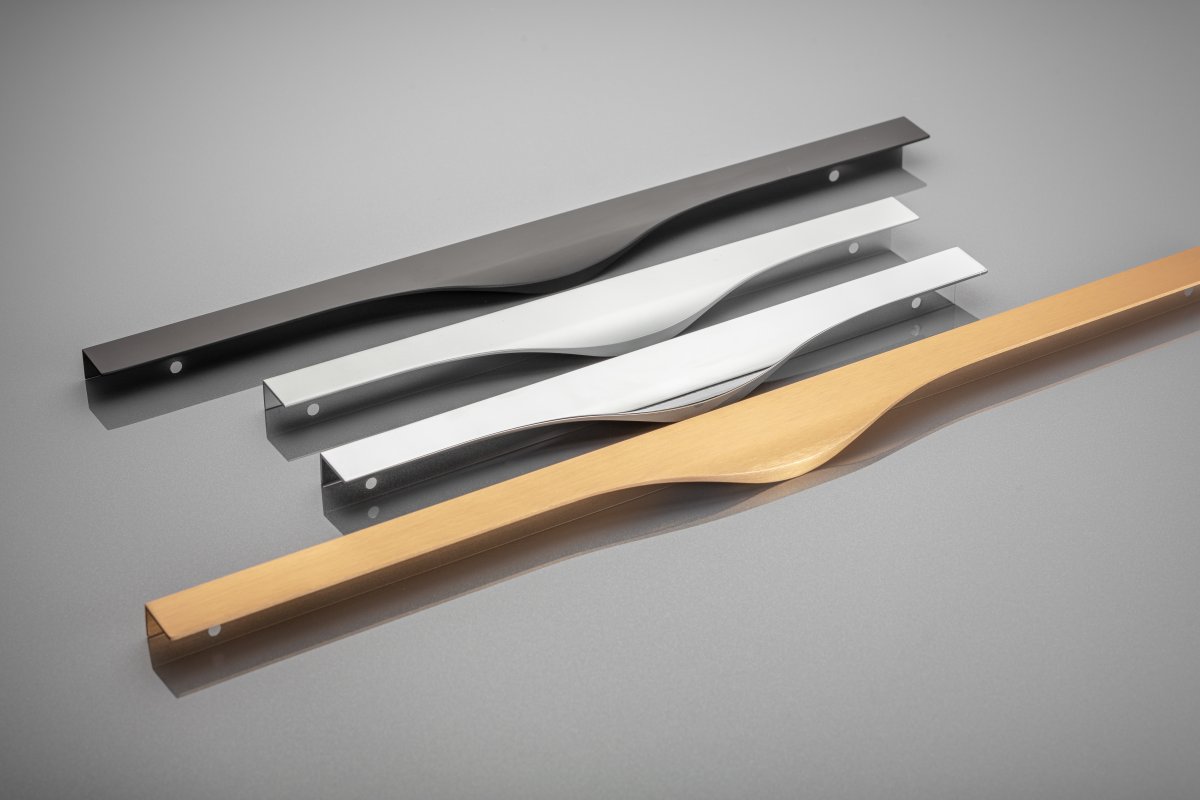 Aluminum handle PICADO C=224/496/18 mm black matt 1208965628 - Productafbeelding 3