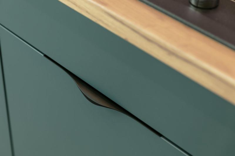 Aluminum handle PICADO C=320/396/18 mm black matt 1208965643