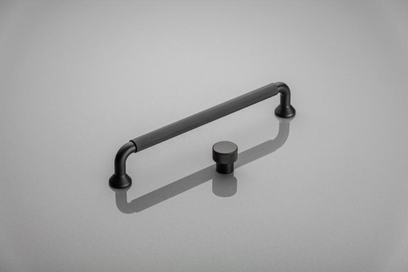 Aluminium handle STRUCTURE C=128 matt black 1208965648