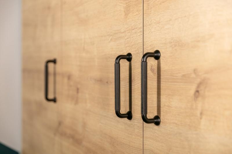 Aluminium handle STRUCTURE C=128 matt black 1208965648