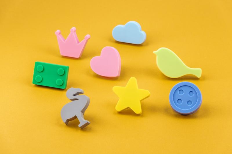 Rubber handle Star yellow 1208965690