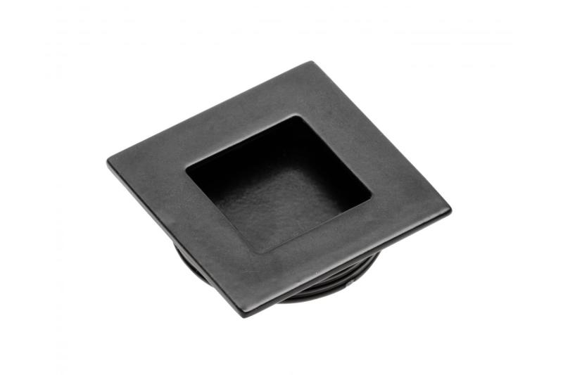Zamak flush pull handle B226 square black 1208965715