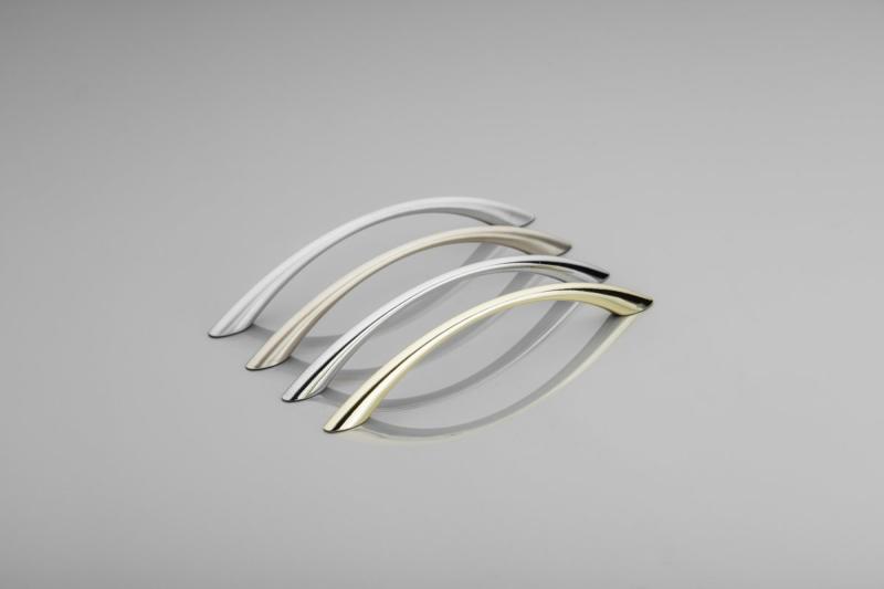 Zamak handle 06 C=128mm aluminium 1208965733