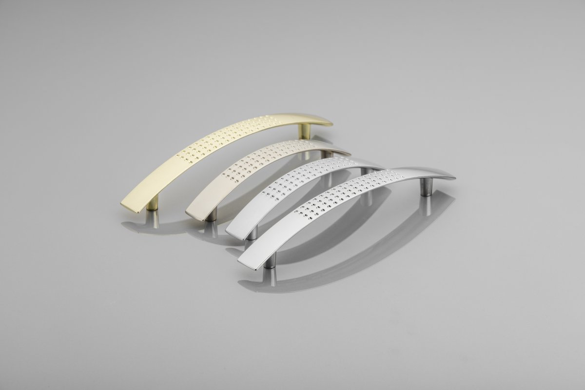 Zamak handle 14 C=96mm chrome 1208965749 - Productafbeelding 3
