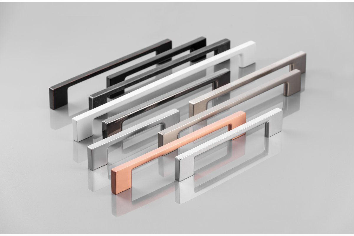 Zamak handle 819 C=128 mm copper 1208965812 - Productafbeelding 4