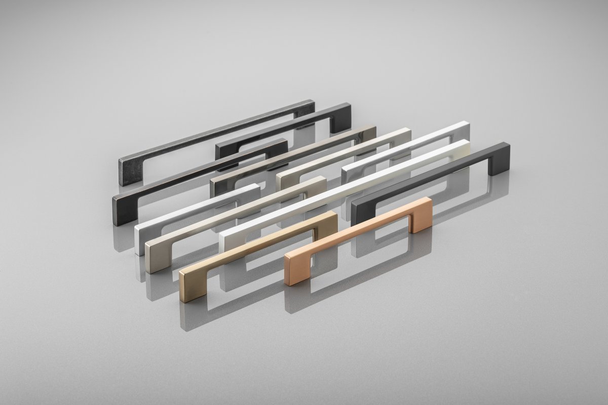 Zamak handle 819 C=128 mm copper 1208965812 - Productafbeelding 5