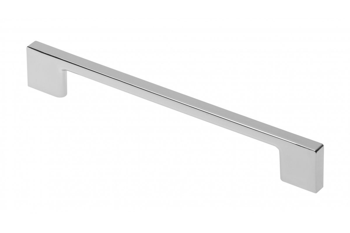Zamak handle 819 C=160mm chrome 1208965815 - Productafbeelding