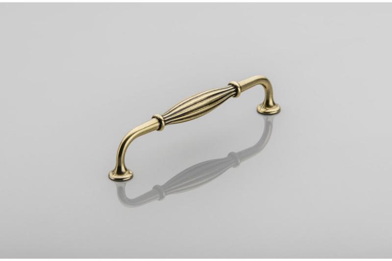 Zamak handle ABIATE C=128mm antique brass 1208965857