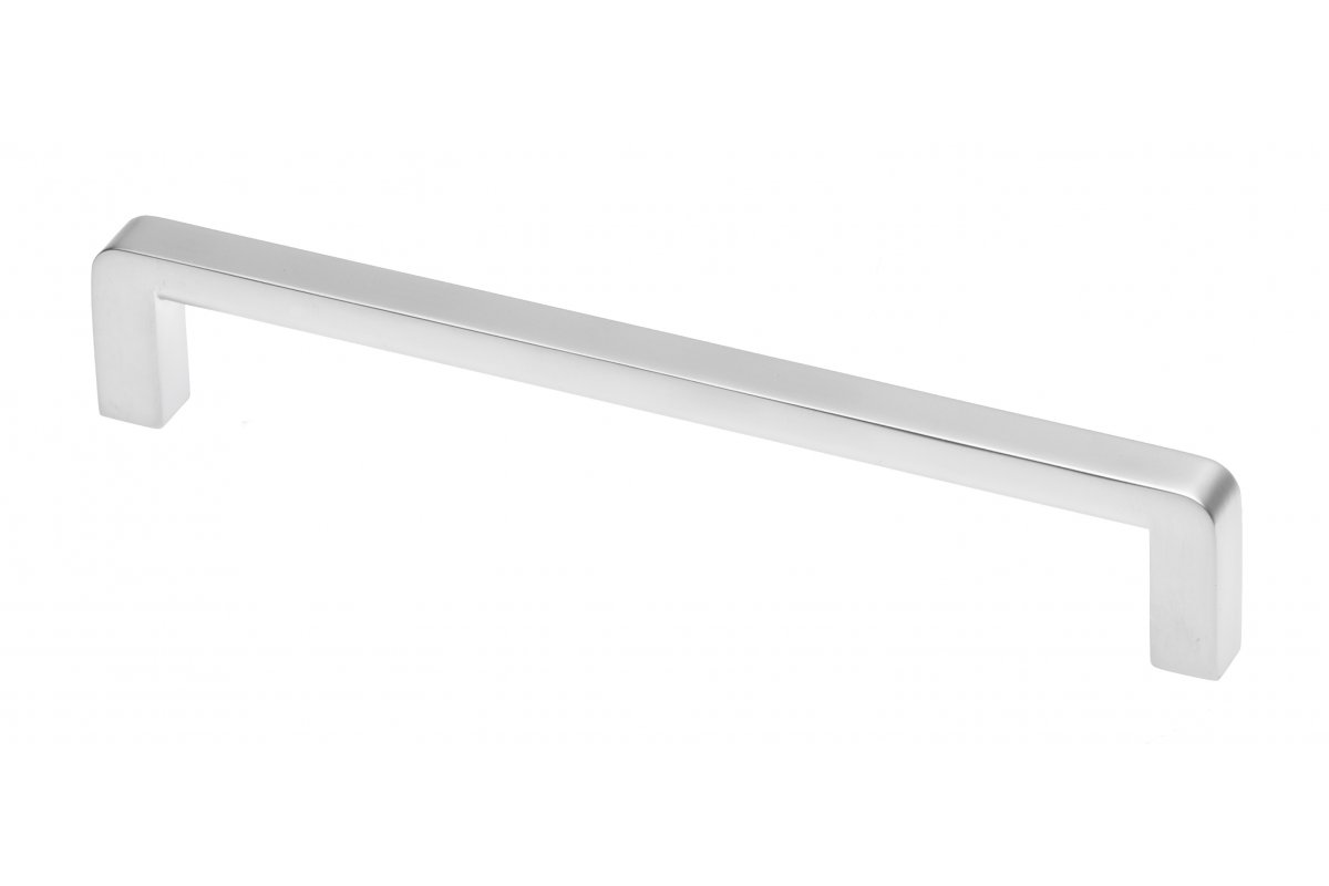 Zamak handle BAGIO 128mm, aluminum 1208965880 - Productafbeelding