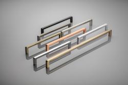 Zamak handle BAGIO 128mm, inox 1208965881