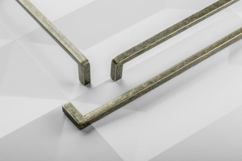 Zamak handle BAGIO 160 mm, antique brass 1208965888