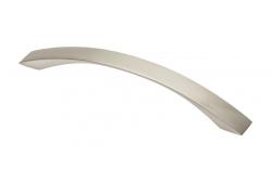 Zamak handle CALABRIA C=160mm brushed steel 1208965917
